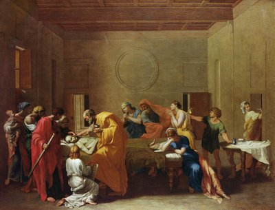 Laatste Sacrament, ca. 1637-40 door Nicolas Poussin